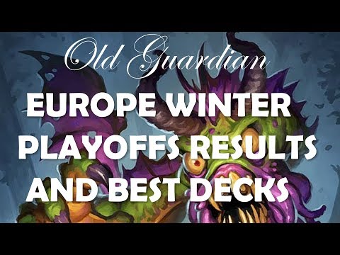 Europe Winter Playoffs results, best decks, and best lineups (Hearthstone Rastakhan tournament)