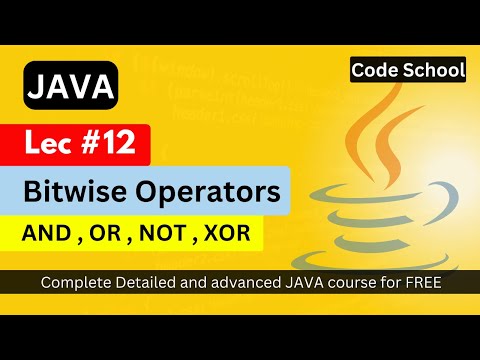 Bitwise Operators In Hindi Bitwise Operators In Java Java Tutorial 12