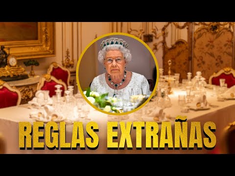 Las reglas más raras en las cenas de la realeza