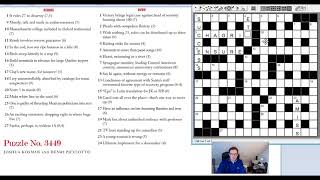 Solving The Nation's cryptic crossword: 25 Nov 2017