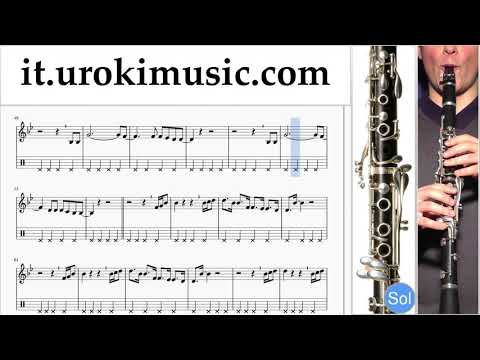 Corso di Clarinetto P!nk - What About Us Tablature Tab Parte#2 um-i276