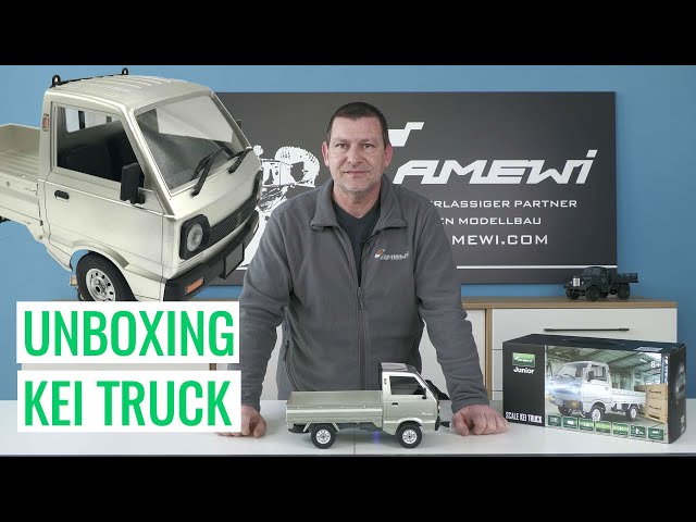 Video Teaser für Kei Truck Pritschenwagen 22506 von @Amewi Unboxing & Erklärung