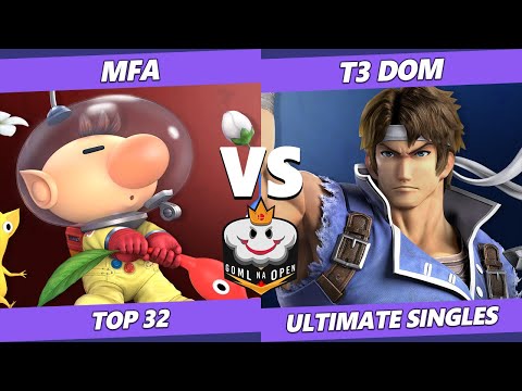 GOML NA Open West USA SSBU - T3 DOM (Richter) Vs. MFA (Olimar) Ultimate Top 32
