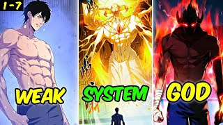 (1-7) He Can Learn Any S Rank Martial Techniques In 1 Second !!!  | manhwa Recap