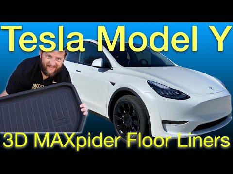 Tesla Model Y 3D MAXpider Floor Mats
