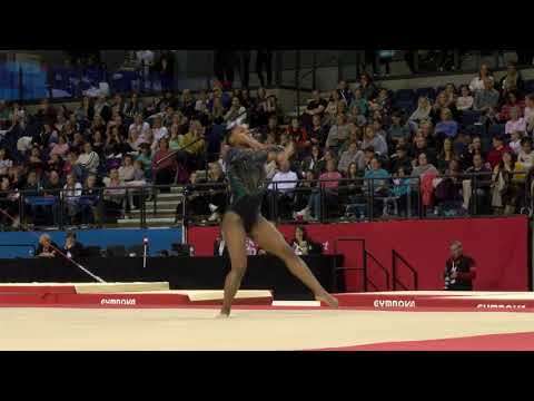 Taeja James - BRONZE - Floor - Women's Apparatus Finals - 2019 British Gymnastics Championships