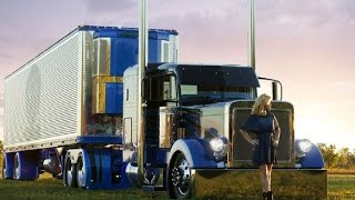 Driving My Life Away - Rhett Akins and Beautiful Peterbilt trucks  #GJWarrior