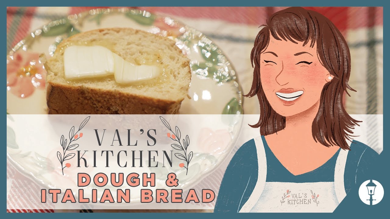 Italian Mother Makes BREAD DOUGH and ITALIAN BREAD | Val's Kitchen