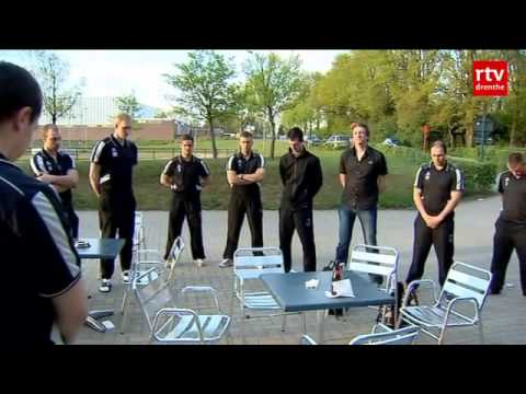 Reportage TV Drenthe Sport bij Beneluxliga van Hurry Up