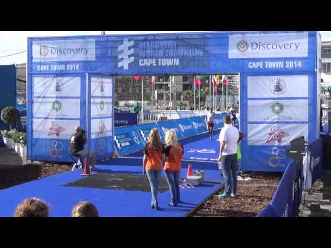 ryan mclaughlin triathlon sprint finish cape town ITU 2014