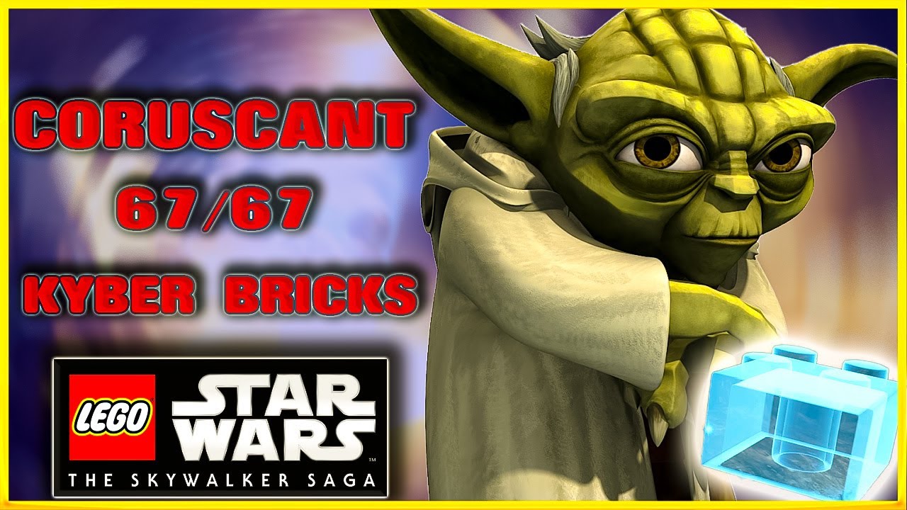Coruscant Kyber Bricks Lego Star Wars the Skywalker Saga
