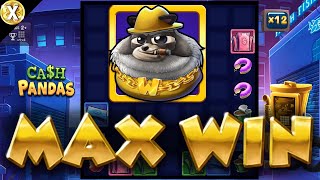 🔥MAX WIN on Cash Pandas Slot EPIC Big WIN! (Slotmill)