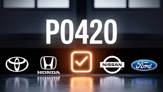 Causes of p0420 code fix permanent easy cheap (Toyota, Honda, Chevy, Ford, Nissan )p0420 code bank 1