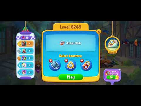 6249 New Level Unlocking #fishdom #playrix #challenge level