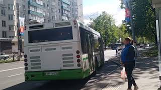 Отправление ЛиАЗ 6213.22-01 № Н 301 АН 250 по маршруту 3.