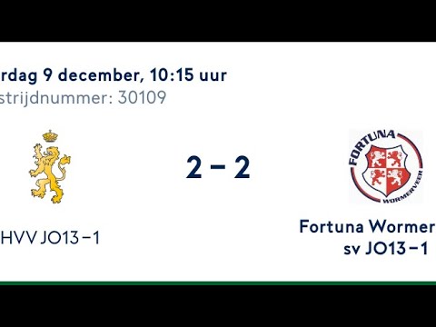20231209 HVV JO13-1 - Fortuna Wormerveer JO13-1