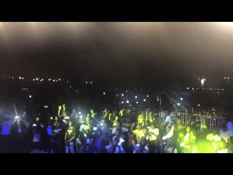 Kwesi slay performs at ashaiman to the world concert