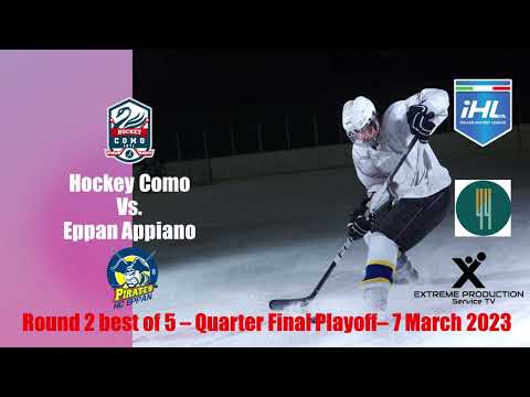 Highlights Hockey Como - HC Eppan Appiano gara 2 playoff