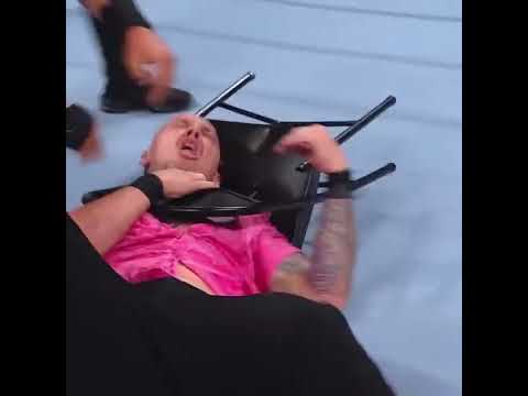 Madcap Moss Destroys Happy Corbin Hell in a cell 😱😱🥶🔥💯 #shorts #romanreigns