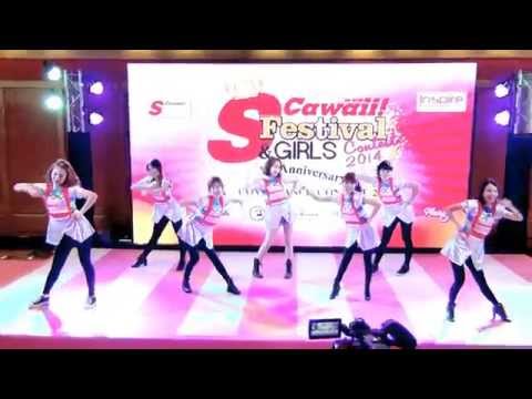 140505 Airlong(แอร์ลง) cover T-ara - YaYaYa @S Cawaii! JK Cover Dance 2014 (Audition)