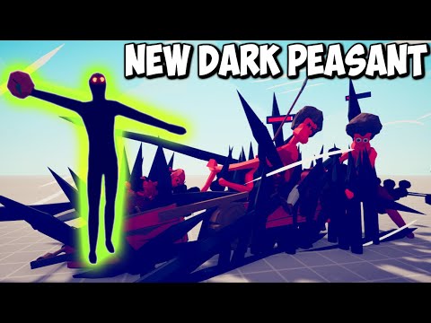 New Dark Peasant vs Every Faction - Totally Accurate Battle Simulator TABS