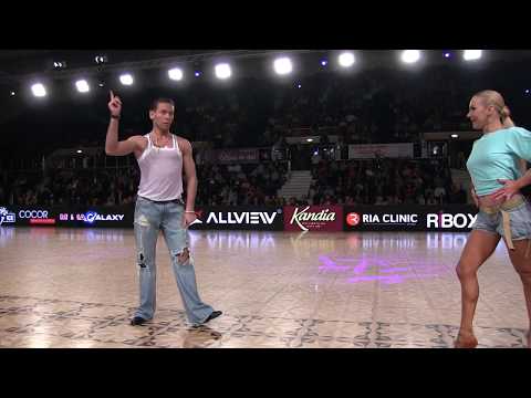 Armen Tsaturyan & Svetlana Gudyno  show Jive DanceMasters 2014