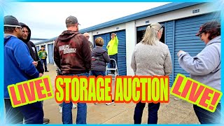 LIVE Storage Wars Auction With 13 ABANDONED Storage Units in Ohio