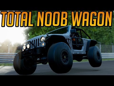 Forza 7 The Noob Wagon Challenge