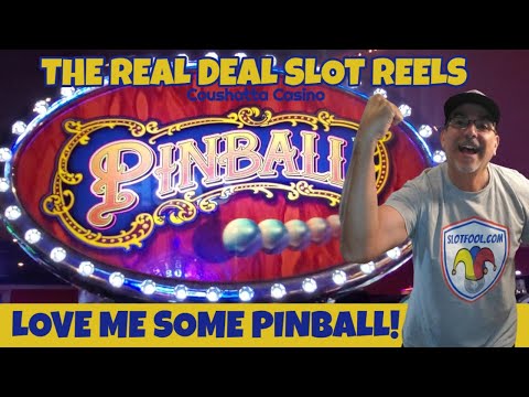 LOVE ME SOME PINBALL!  ALSO DRAGON LINK-AUTUMN MOON COUSHATTA CASINO