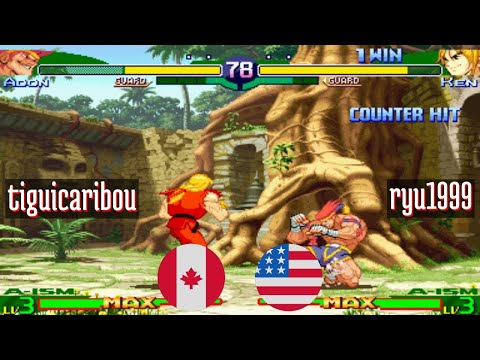 FT5 @sfa3: tiguicaribou (CA) vs ryu1999 (US) [Street Fighter Alpha 3 Fightcade] Feb 27