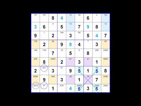 Sudoku X-Wings Explained Step by Step