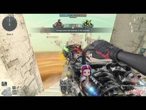 Crossfire NA ( Đột Kích Bắc Mỹ  ) 2.0 : Gatling Gun VIP Skin - Hero Mode X - Zombie V4