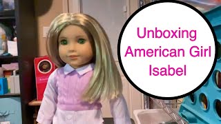 Unboxing American Girl 90s Twin Isabel Hoffman- Dolly Dreams Ep 847