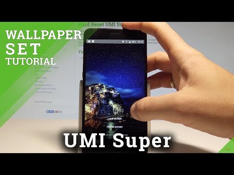 How to Change Wallpaper on UMI Super - Set Up Wallpaper |HardReset.Info