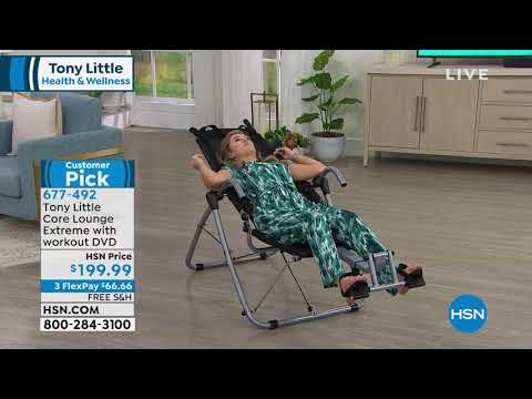 Tony Little Core Lounge Extreme with workout DVD