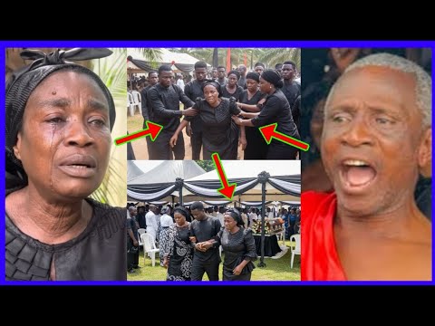 Animguase3 paa nie, So Faustina Fosu Was Really Sack From Her Own Brother "Daddy Lumba's" Funeral.