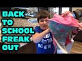 Kid Temper Tantrum Cuts Up His New Backpack Cus He Didn T Want To Go Back To School Original