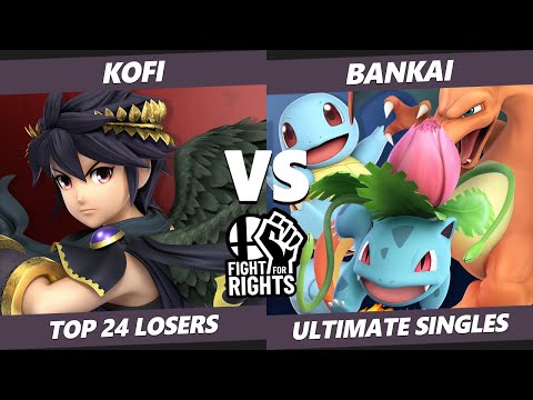 FFR East Ultimate Top 24 Losers - Kofi (Dark Pit, Falco) Vs. DU | Bankai (Pokemon Trainer) SSBU