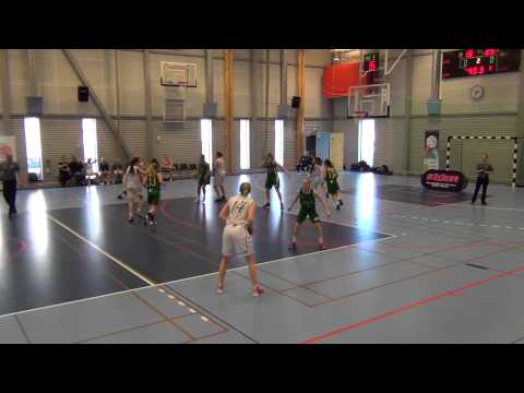 Riksmästerskapen semifinal flickor 16: Eos Lund - Alvik Basket