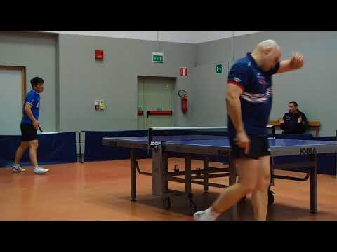 Tennistavolo A2  - Yuyao (ASD TT Reggio Em. Ferval) vs Unterhauser (ASC TT Sarnthein/Raiffeisen)