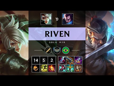 Riven Mid vs Yasuo: Unstoppable - BR Challenger Patch 25.S1.2