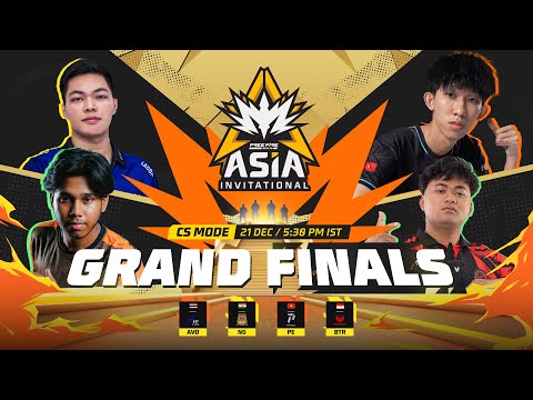 🔴 [HI] CS Mode Grand Finals | BTR vs AVD, PE vs NG | FFMAI 2025