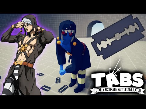 Risotto Nero from Jojo vs EVERY FACTION #2 - Totally Accurate Battle Simulator TABS