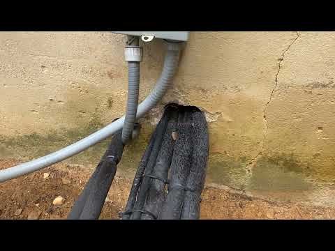 Check for Gaps Around Utility Pipes