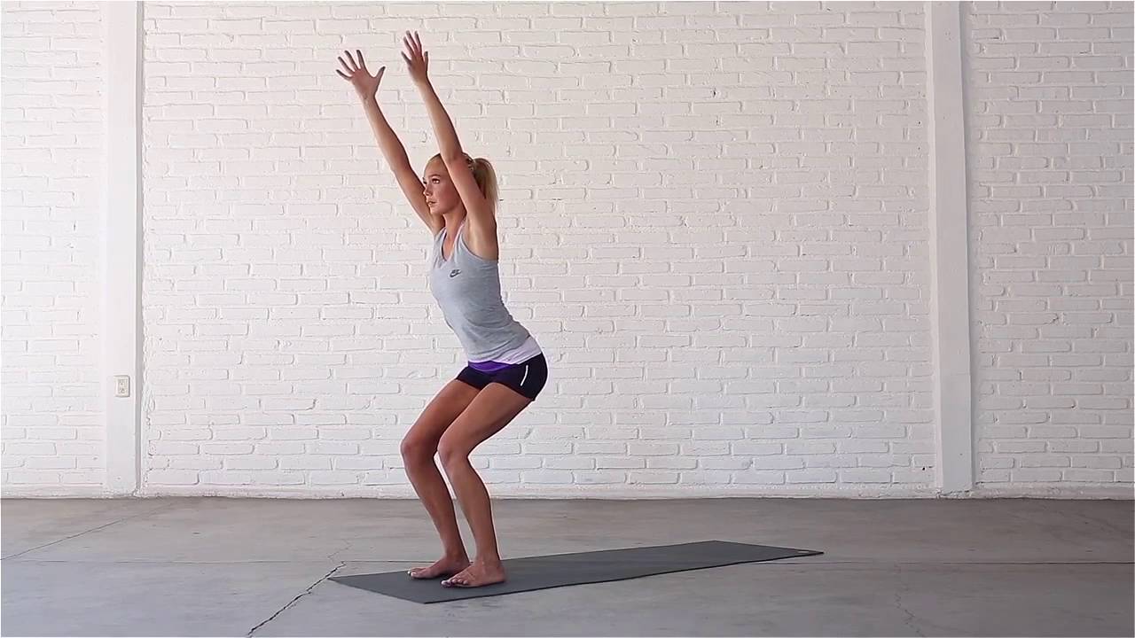Yoga: How To Do Chair Pose - YouTube