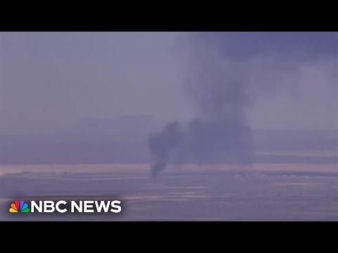 BREAKING: B-52 bomber crashes on takeoff at California Air Force base