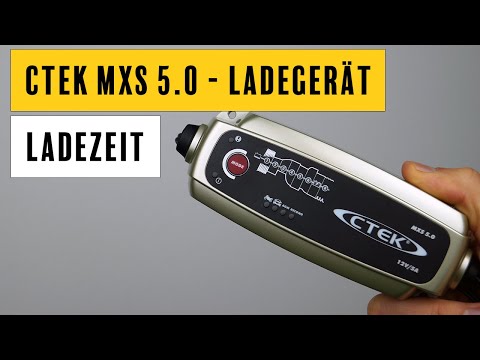 CTEK MXS 5 0 - Charging time / charging duration - How long does it take to charge?