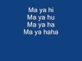 Ma Ya Hi English Lyrics