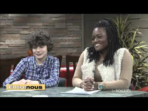 Louis-Philippe St-Arnaud et Gaella Accimé - Semaine de la francophonie - Entre nous