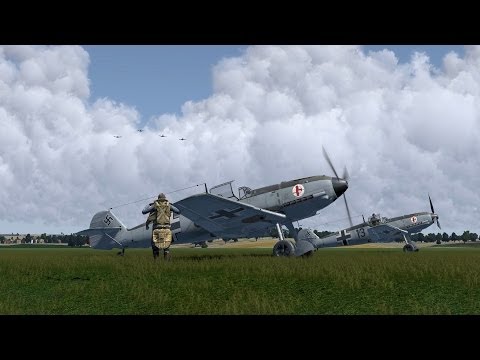 IL 2 Cliffs of Dover: Messerschmitt Bf 109: Grundschule Teil lll [German/Deutsches Tutorial]